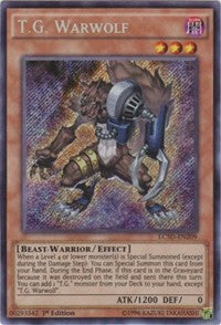 T.G. Warwolf [LC5D-EN209] Secret Rare | Exor Games Dartmouth