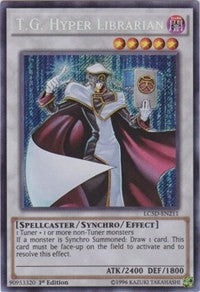 T.G. Hyper Librarian [LC5D-EN211] Secret Rare | Exor Games Dartmouth