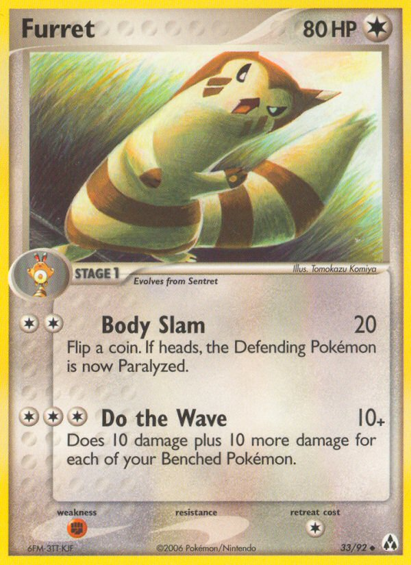 Furret (33/92) [EX: Legend Maker] | Exor Games Dartmouth