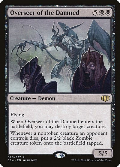 Overseer of the Damned [Commander 2014] | Exor Games Dartmouth