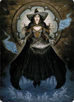 Tasha, the Witch Queen Art Card (76) [Commander Legends: Battle for Baldur's Gate Art Series] | Exor Games Dartmouth