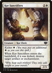 Kor Sanctifiers [Commander 2014] | Exor Games Dartmouth