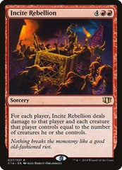 Incite Rebellion [Commander 2014] | Exor Games Dartmouth