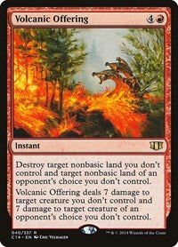 Volcanic Offering [Commander 2014] | Exor Games Dartmouth