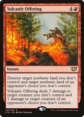 Volcanic Offering [Commander 2014] | Exor Games Dartmouth