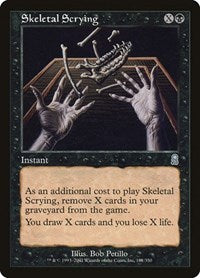 Skeletal Scrying [Odyssey] | Exor Games Dartmouth