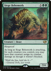 Siege Behemoth [Commander 2014] | Exor Games Dartmouth