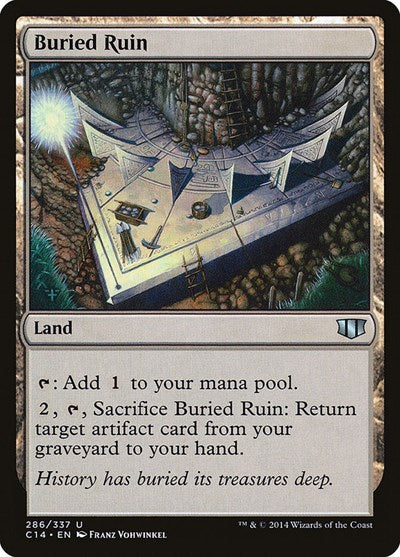 Buried Ruin [Commander 2014] | Exor Games Dartmouth