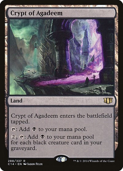 Crypt of Agadeem [Commander 2014] | Exor Games Dartmouth