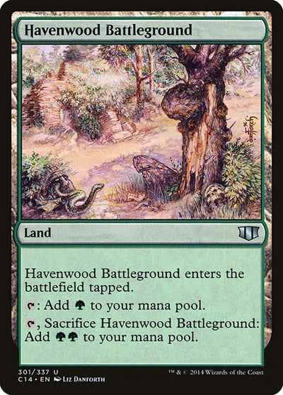 Havenwood Battleground [Commander 2014] | Exor Games Dartmouth