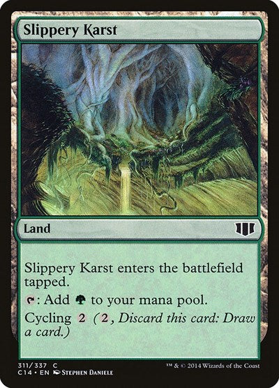 Slippery Karst [Commander 2014] | Exor Games Dartmouth