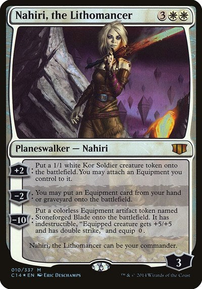 Nahiri, the Lithomancer (Commander 2014) [Commander 2014 Oversized] | Exor Games Dartmouth