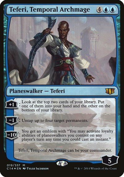 Teferi, Temporal Archmage (Commander 2014) [Commander 2014 Oversized] | Exor Games Dartmouth