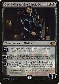 Ob Nixilis of the Black Oath (Commander 2014) [Commander 2014 Oversized] | Exor Games Dartmouth