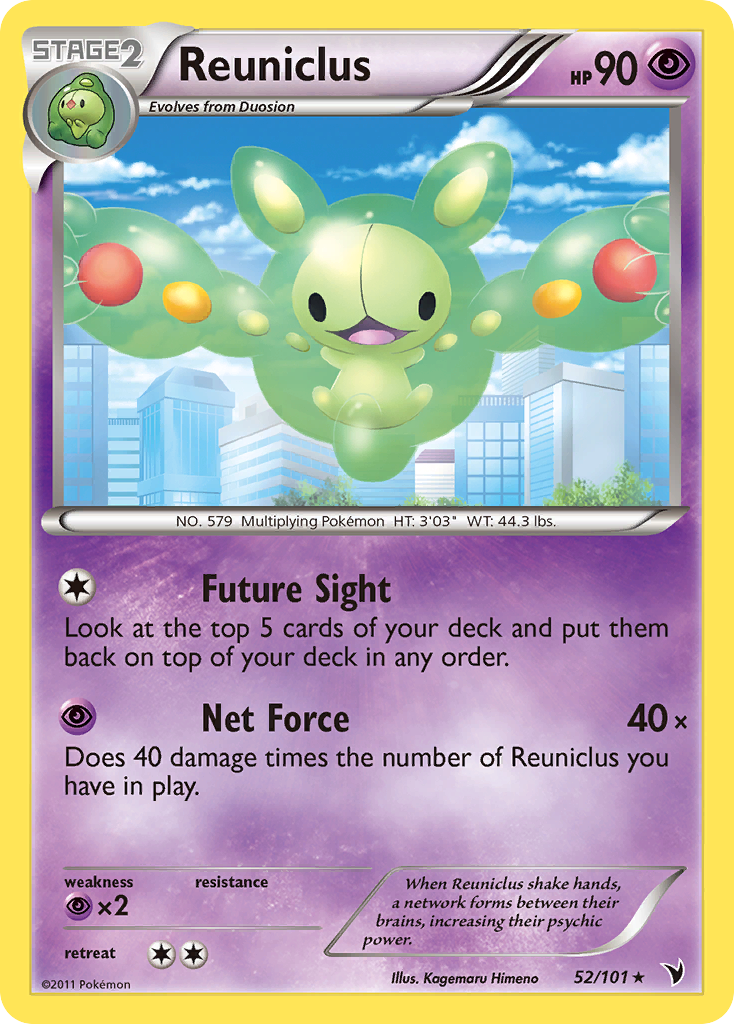 Reuniclus (52/101) [Black & White: Noble Victories] | Exor Games Dartmouth