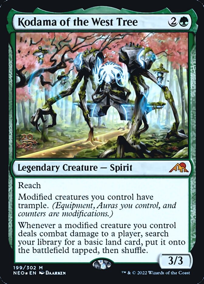 Kodama of the West Tree [Kamigawa: Neon Dynasty Prerelease Promos] | Exor Games Dartmouth