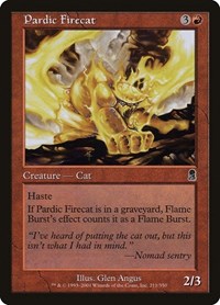 Pardic Firecat [Odyssey] | Exor Games Dartmouth