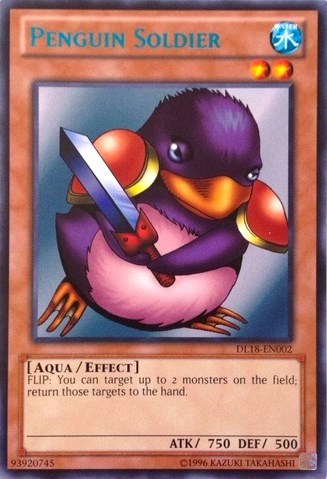 Penguin Soldier (Blue - DL18) [DL18-EN002] Rare | Exor Games Dartmouth