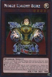 Noble Knight Borz [NKRT-EN009] Platinum Rare | Exor Games Dartmouth