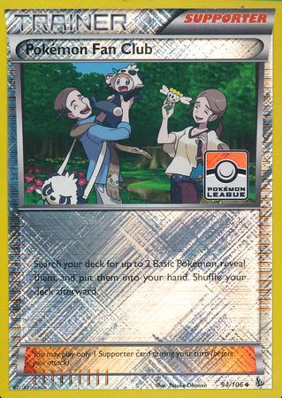 Pokemon Fan Club (94/106) (League Promo) [XY: Flashfire] | Exor Games Dartmouth