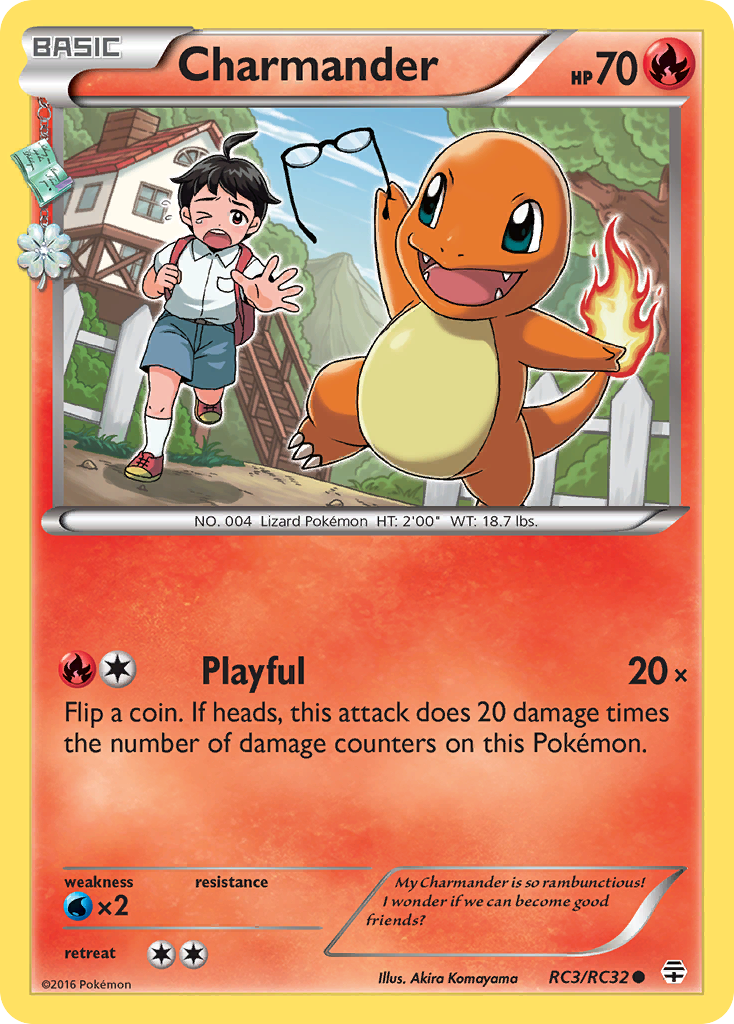 Charmander (RC3/RC32) [XY: Generations] | Exor Games Dartmouth