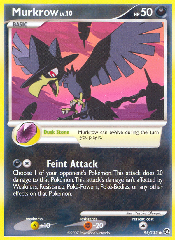 Murkrow (95/132) [Diamond & Pearl: Secret Wonders] | Exor Games Dartmouth