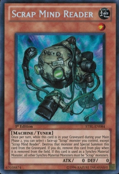 Scrap Mind Reader [STBL-EN084] Secret Rare | Exor Games Dartmouth