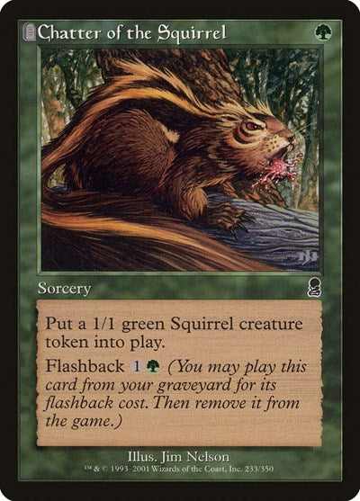 Chatter of the Squirrel [Odyssey] | Exor Games Dartmouth