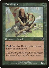 Druid Lyrist [Odyssey] | Exor Games Dartmouth