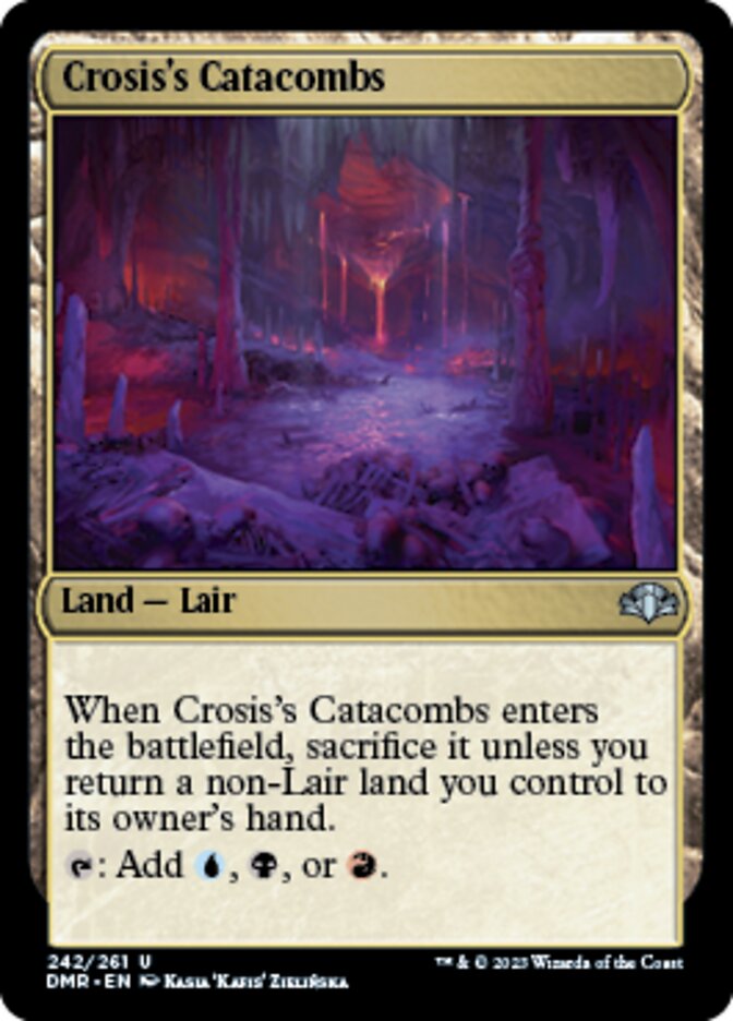 Crosis's Catacombs [Dominaria Remastered] | Exor Games Dartmouth