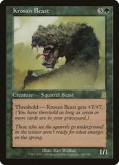 Krosan Beast [Odyssey] | Exor Games Dartmouth