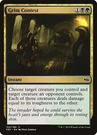 Grim Contest [Fate Reforged] | Exor Games Dartmouth