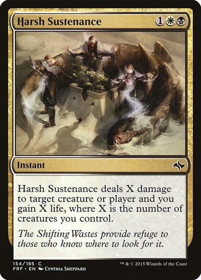 Harsh Sustenance [Fate Reforged] | Exor Games Dartmouth