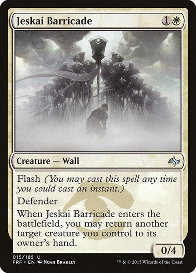 Jeskai Barricade [Fate Reforged] | Exor Games Dartmouth