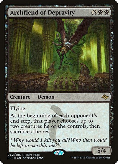 Archfiend of Depravity [Fate Reforged Promos] | Exor Games Dartmouth