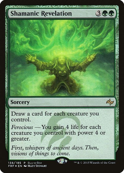 Shamanic Revelation [Fate Reforged Promos] | Exor Games Dartmouth