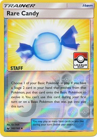 Rare Candy (142/168) (League Promo Staff) [Sun & Moon: Celestial Storm] | Exor Games Dartmouth