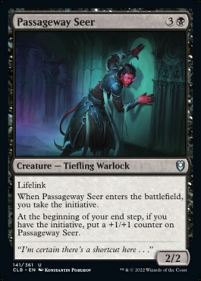 Passageway Seer [Commander Legends: Battle for Baldur's Gate] | Exor Games Dartmouth