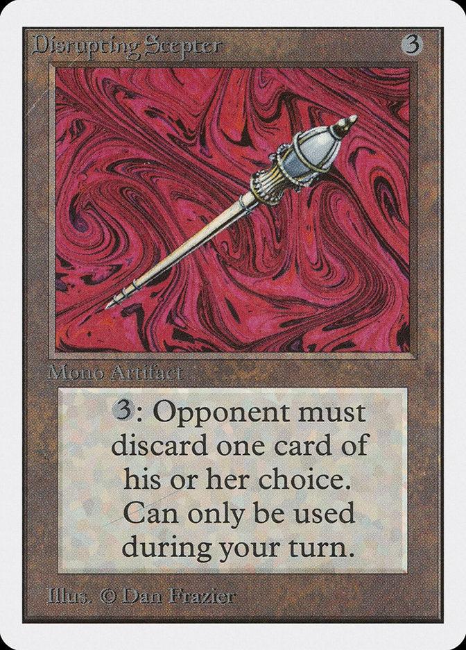 Disrupting Scepter [Unlimited Edition] | Exor Games Dartmouth