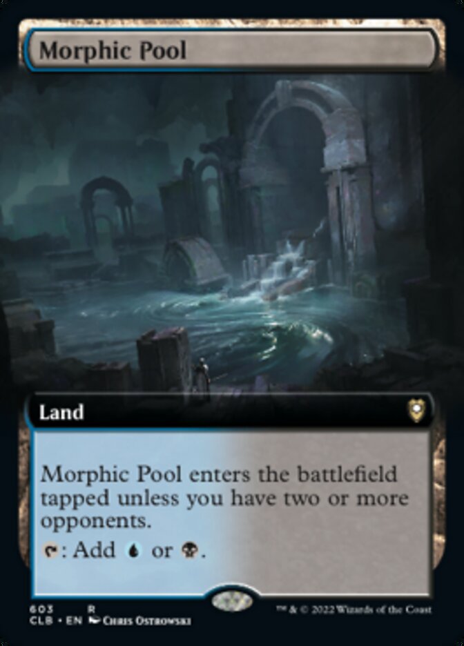 Morphic Pool (Extended Art) [Commander Legends: Battle for Baldur's Gate] | Exor Games Dartmouth