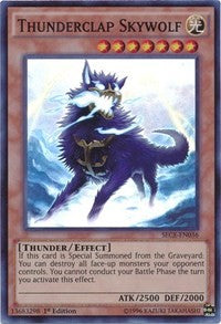 Thunderclap Skywolf [SECE-EN036] Super Rare | Exor Games Dartmouth