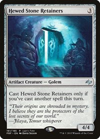 Hewed Stone Retainers [Ugin's Fate] | Exor Games Dartmouth