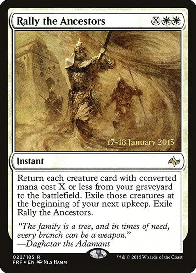 Rally the Ancestors [Fate Reforged Promos] | Exor Games Dartmouth