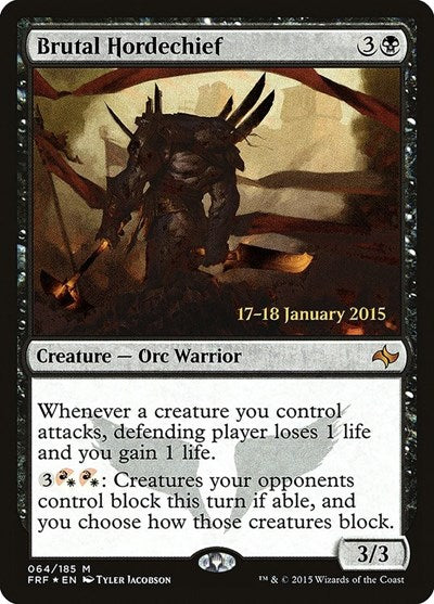 Brutal Hordechief [Fate Reforged Promos] | Exor Games Dartmouth