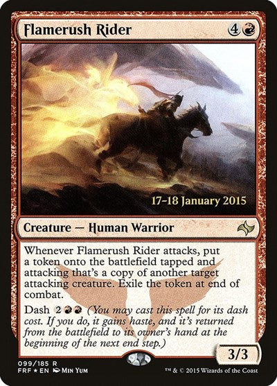 Flamerush Rider [Fate Reforged Promos] | Exor Games Dartmouth