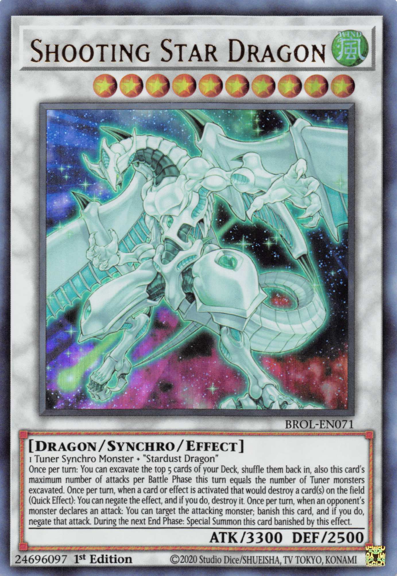 Shooting Star Dragon [BROL-EN071] Ultra Rare | Exor Games Dartmouth