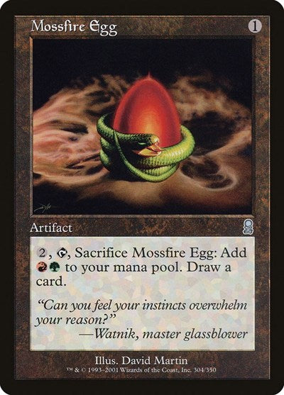 Mossfire Egg [Odyssey] | Exor Games Dartmouth