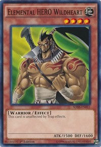 Elemental HERO Wildheart [SDHS-EN011] Common | Exor Games Dartmouth