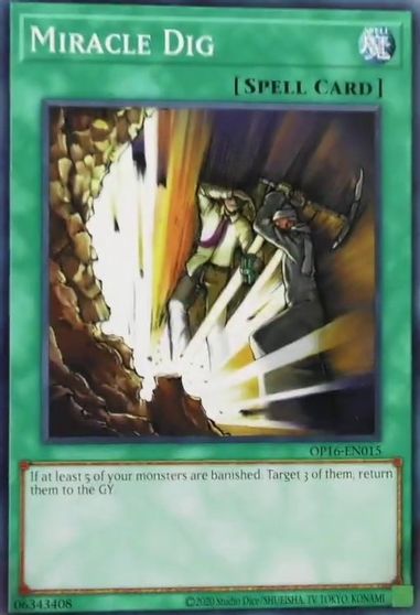 Miracle Dig [OP16-EN015] Common | Exor Games Dartmouth