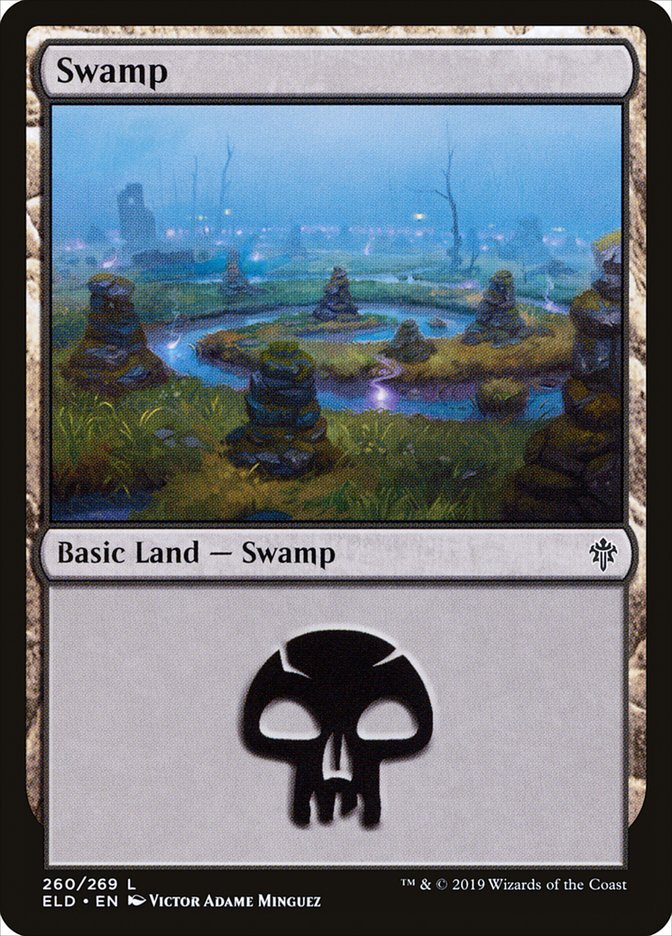 Swamp (260) [Throne of Eldraine] | Exor Games Dartmouth